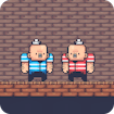 2 Player Red Blue Pirates